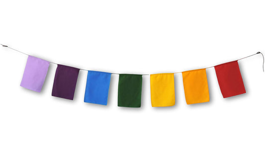 Blank prayer flags high quality surged Edge Put Your own Prayers 6X8"